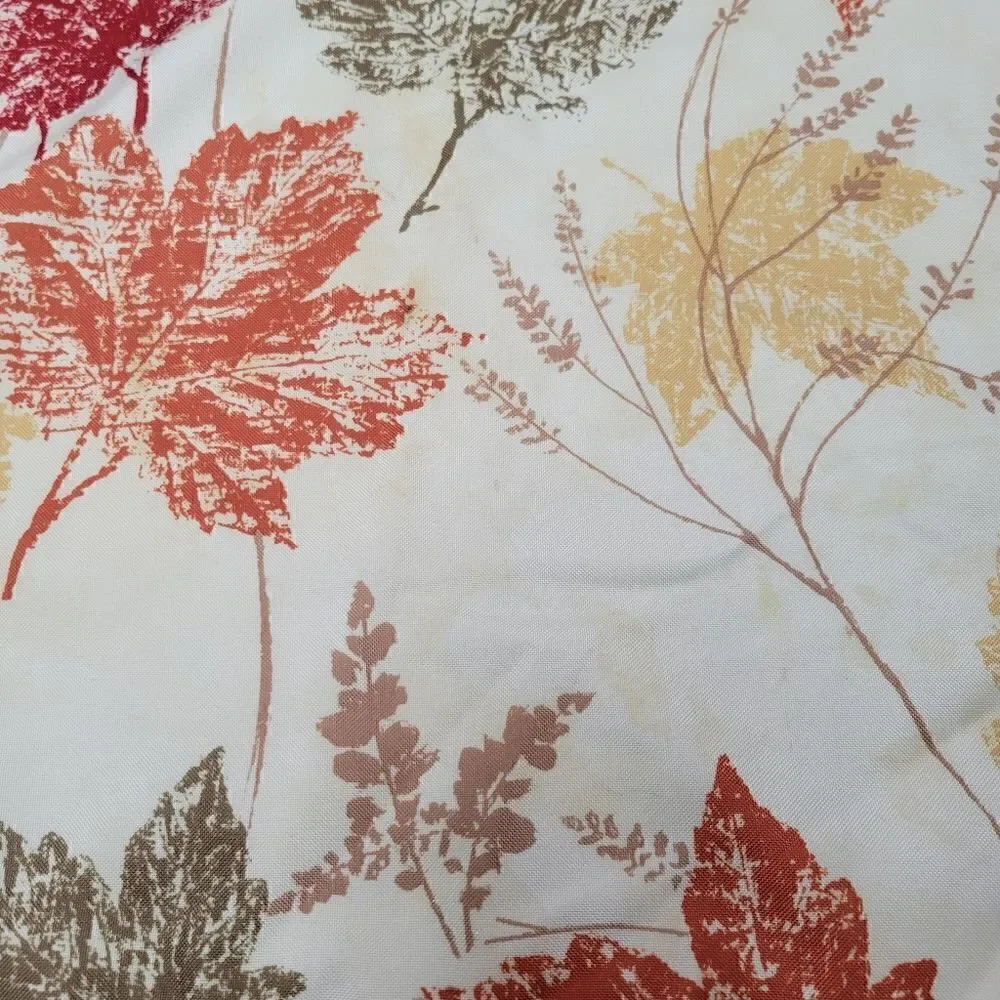 Food Network Thanksgiving Autumn Maple Leaves Place Mats Set of 4
